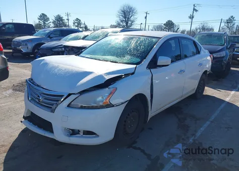 2015 Nissan Sentra S from USA, damaged, VIN 3N1AB7AP2FY349018